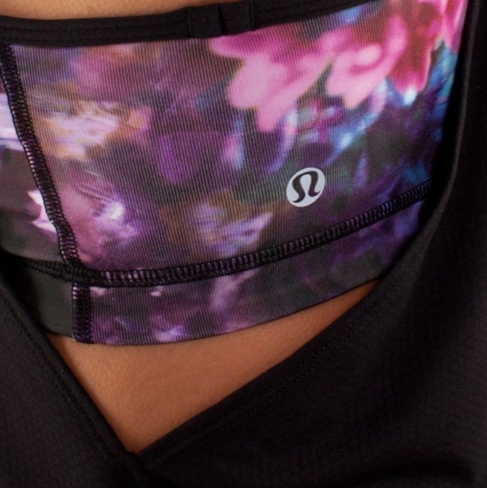 Lululemon Athletica No Limits Tank Top Spring Has Sprung Sz 4 - Picture 3 of 7
